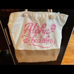 ‘Aloha Beaches’ Tote Beach Bag!